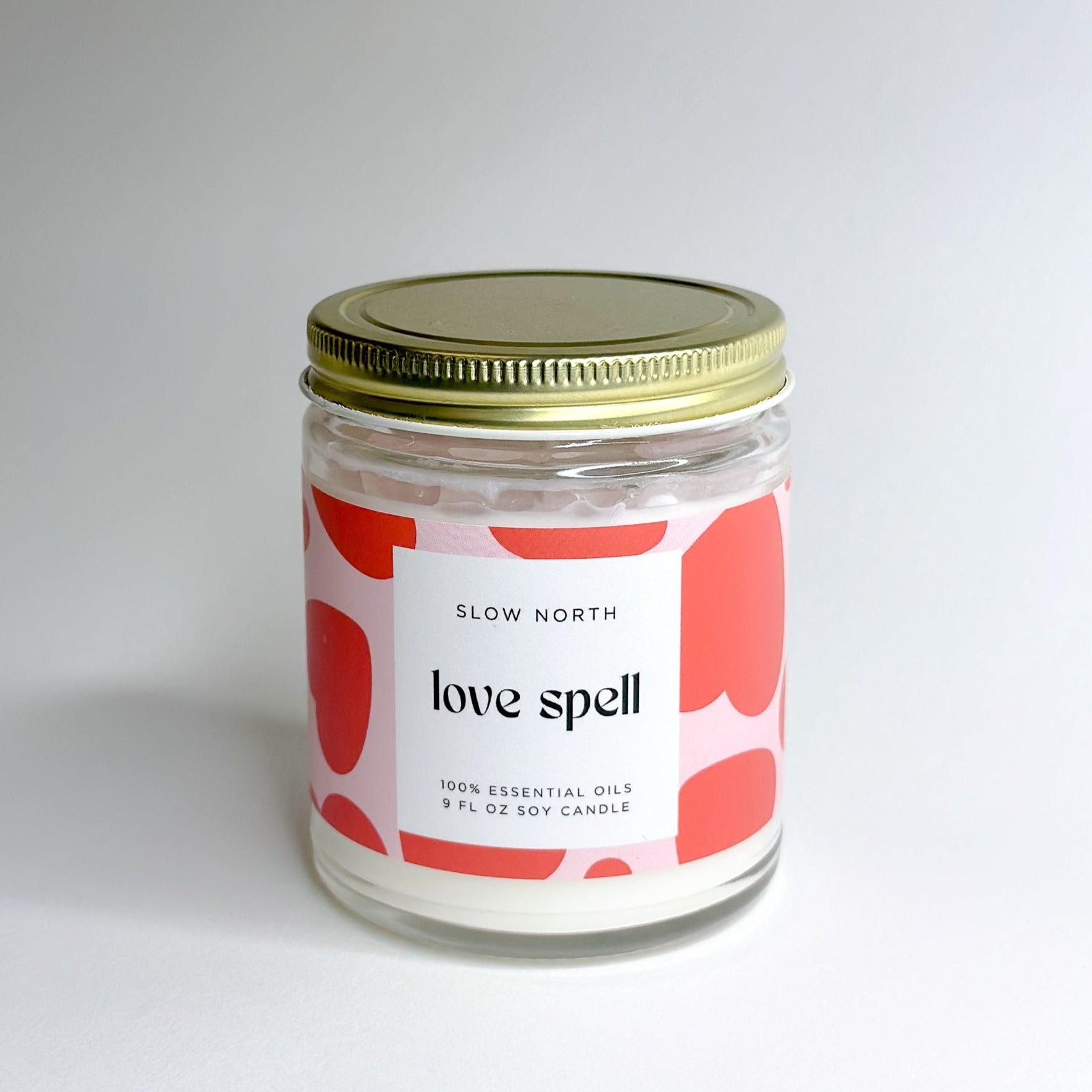 Love Spell - Rose Quartz Candle