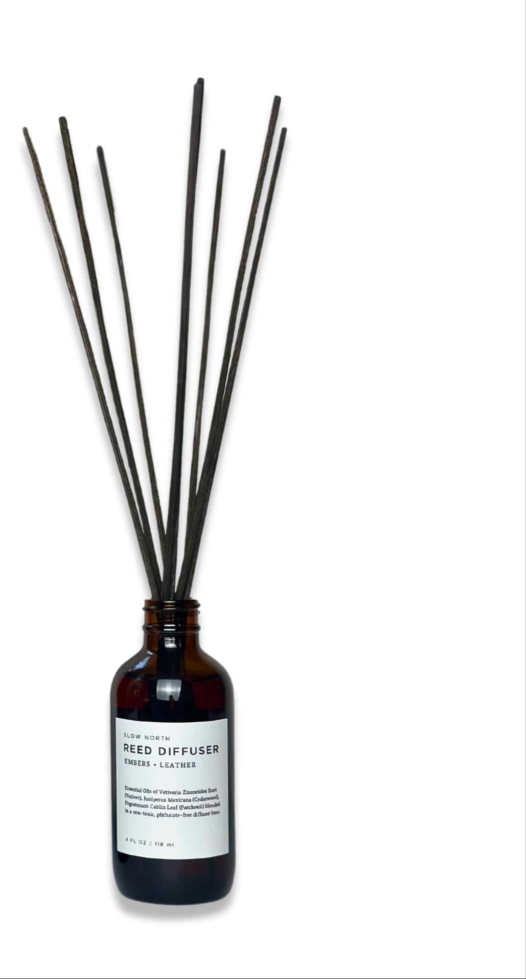 Embers + Leather - Reed Diffuser