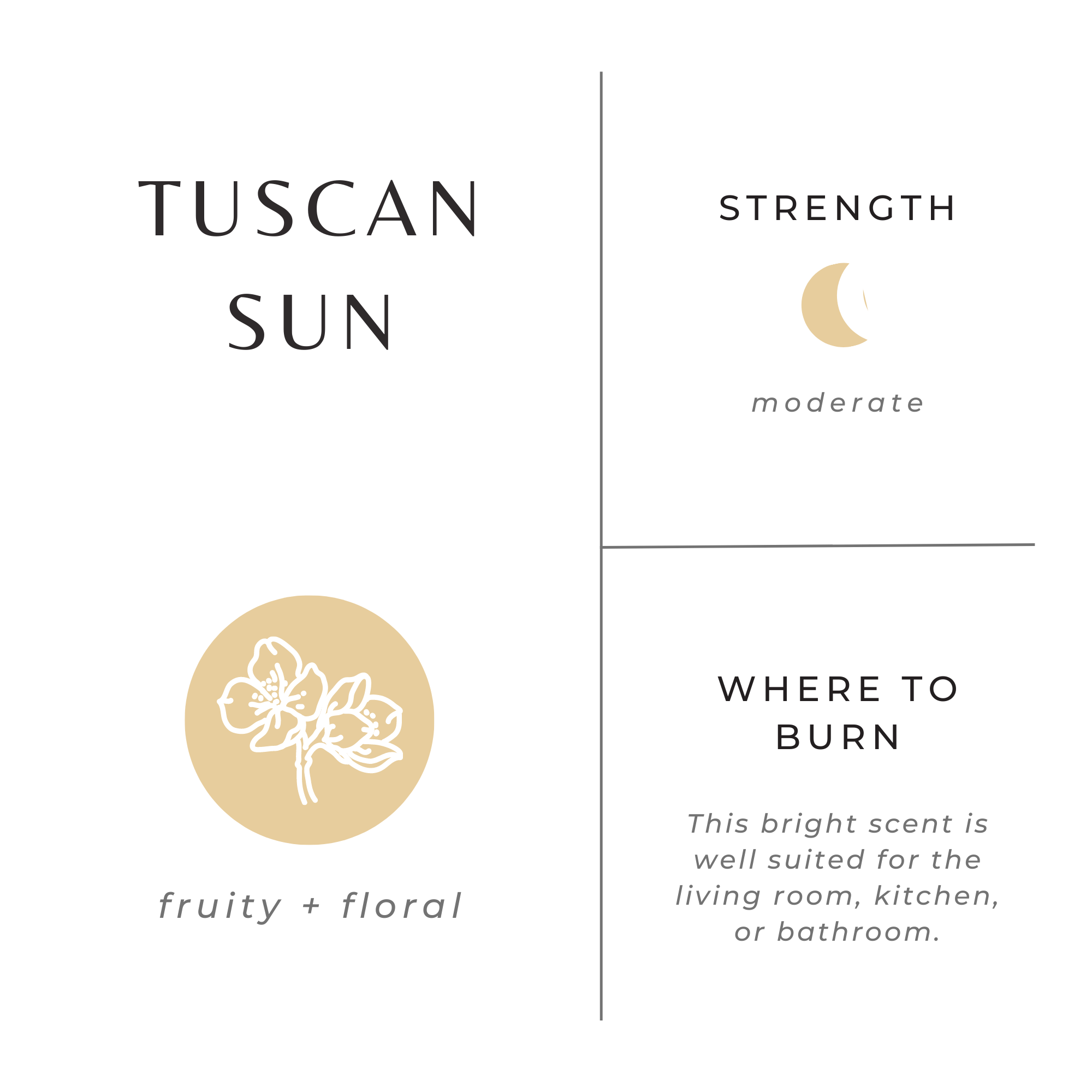 Tuscan Sun - Orange + Frankincense + Jasmine