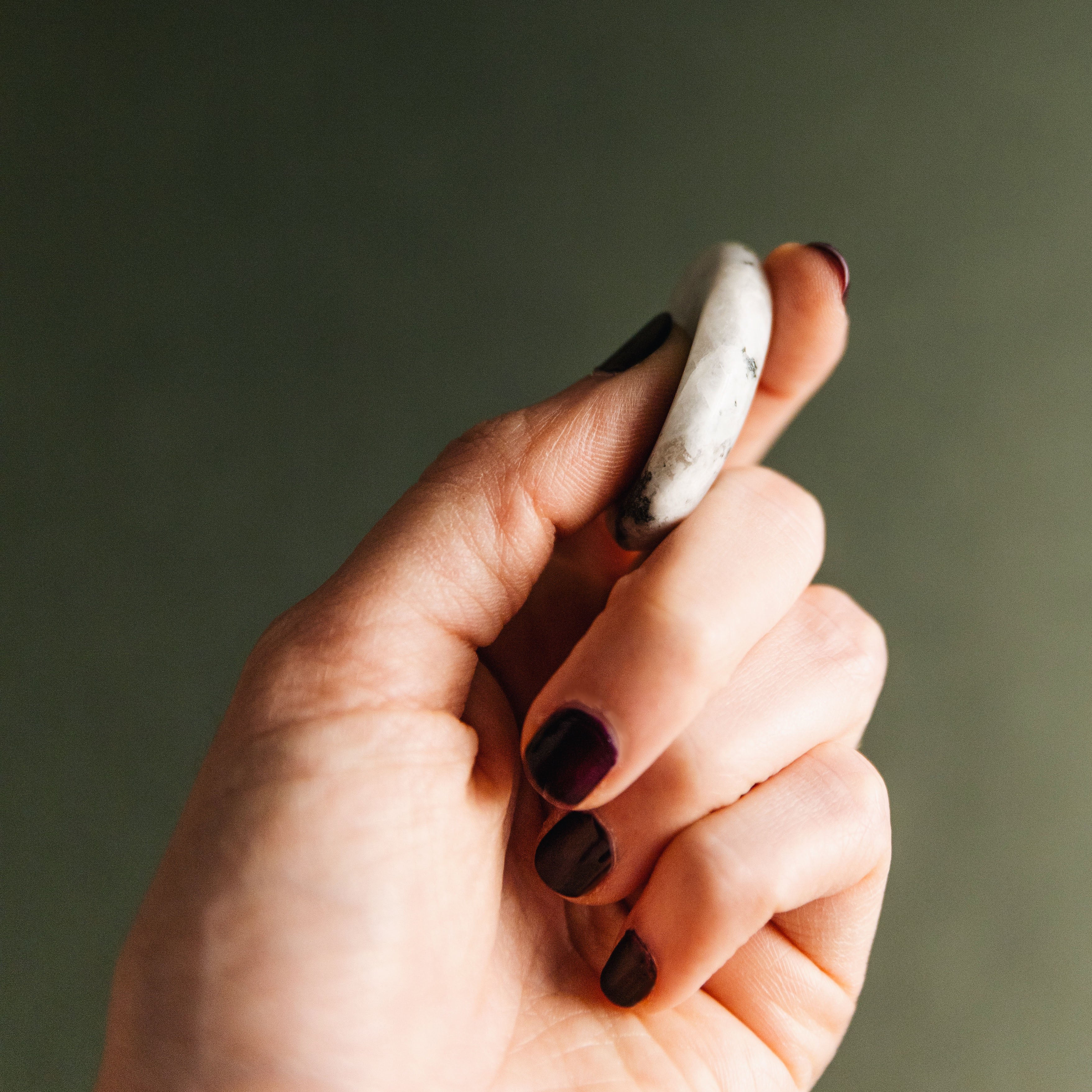 Rainbow Moonstone - Meditation Stone